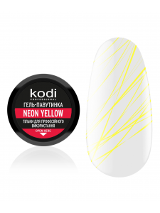 Гель-паутинка для ногтей Spider gel Kodi Professional Neon Yellow, 4 мл